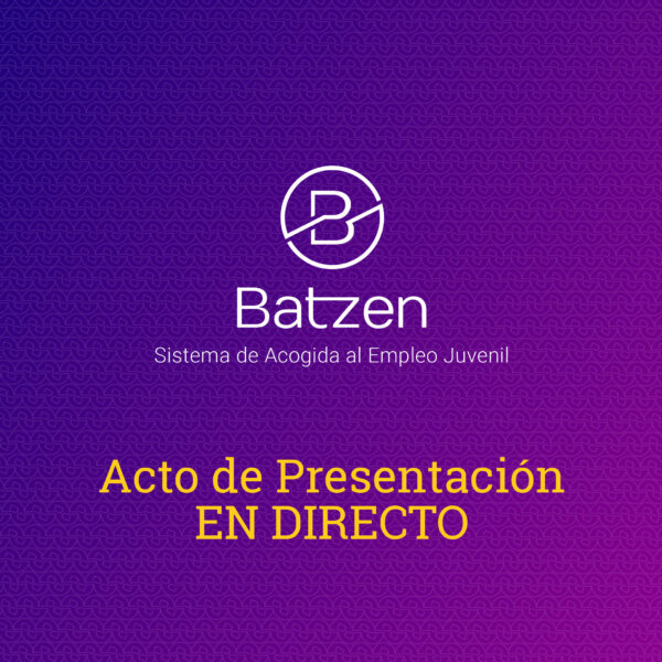Acto de presentación de Batzen en directo